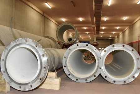 Выполнена футеровка трубопроводов для объектов ОАО 